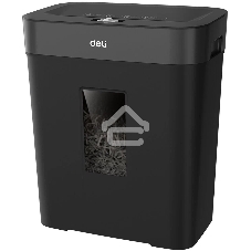 Шредер Deli ET023 черный (секр.P-4) фрагменты 8лист. 15лтр.