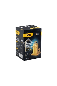 Домкрат бутылочный гидравлический Deli DQ71020 макс.грузоподъемность 20 т