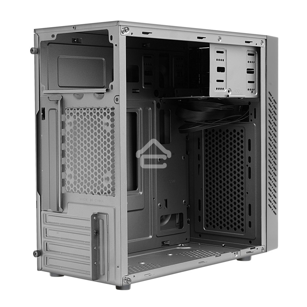 Компьютерный корпус Ginzzu D350 2хUSB 2.0,AU RGb w/o PSU