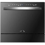 Посудомоечная машина Simfer DBB6501, компактная, настольная, 55см, загрузка 6 комплектов, черный