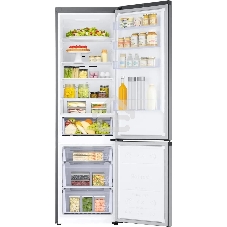 Холодильник Samsung RB38C600DSA/EF серебристый двухкамерный 276/114л морозилка снизу, No Frost