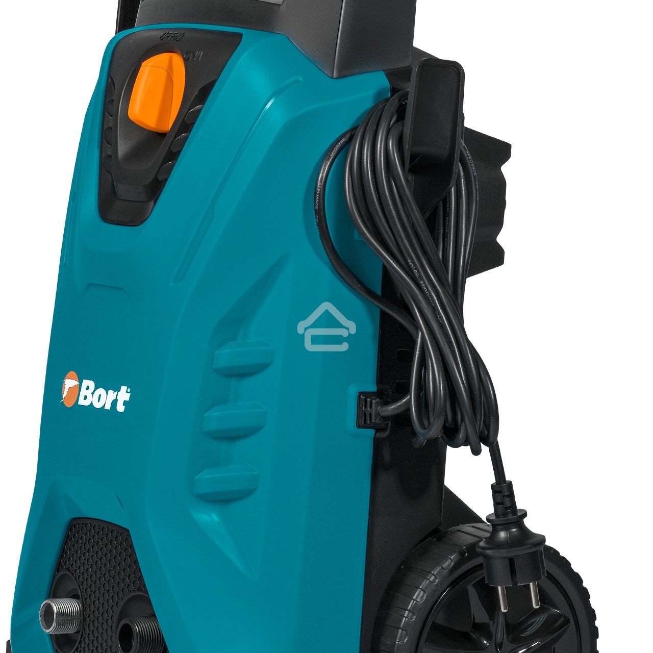 Мойка высокого давления Bort BHR-2300-PRO 93416299 2300 Вт, максимальное давление 170 бар, рабочее давление 130 бар, 8 л/мин, 7.4 кг, набор акссесуаров 10 шт