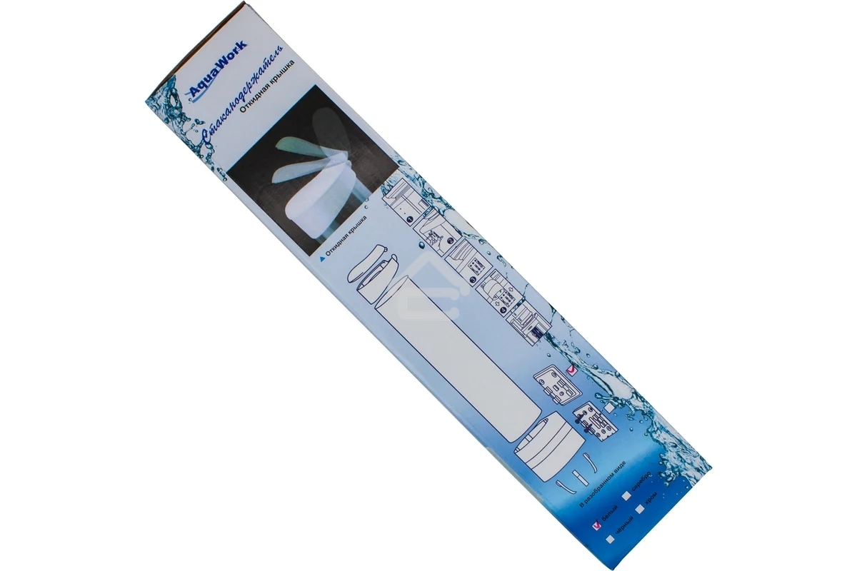 Стаканодержатель для кулера/пурифайера Aqua Work CH-1 на шурупах белый