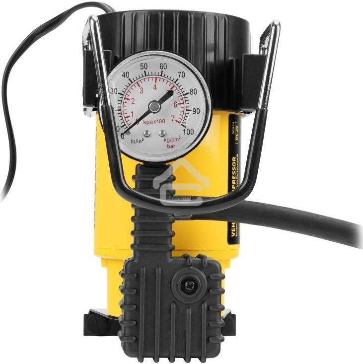 Компрессор автомобильный Denzel DС-20, 12 В, 10 атм., 35 л/мин 58054