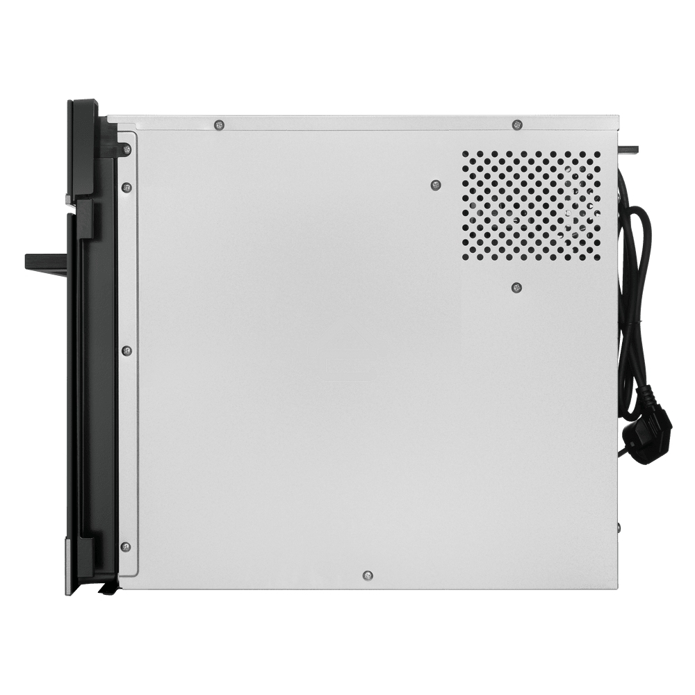 Микроволновая печь встраиваемая Maunfeld MBMO349GB201 черный/нержавеющая сталь, 34 л, 900 Вт, переключатели - поворотный механизм/сенсор