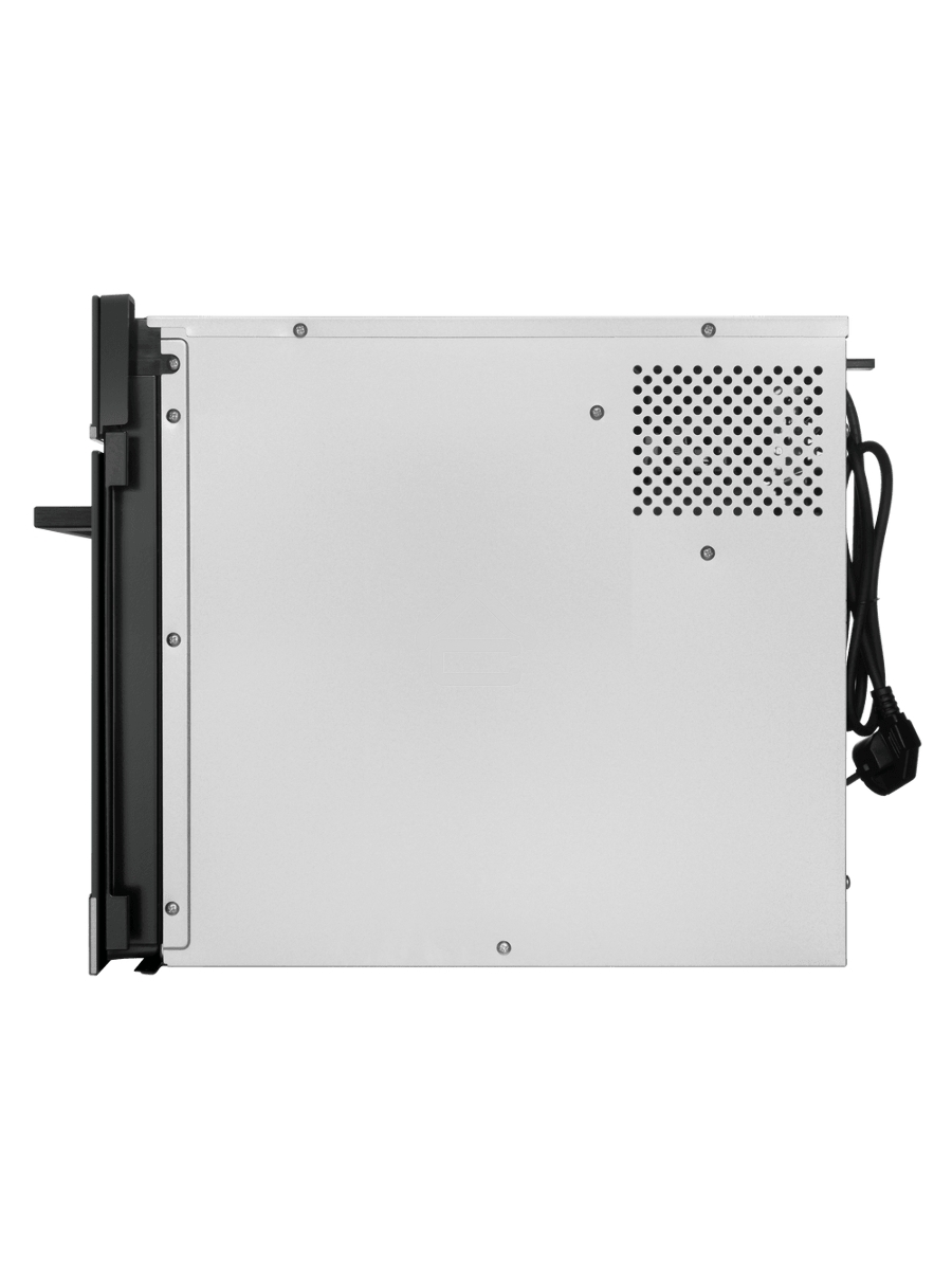 Микроволновая печь встраиваемая Maunfeld MBMO349GB201 черный/нержавеющая сталь, 34 л, 900 Вт, переключатели - поворотный механизм/сенсор