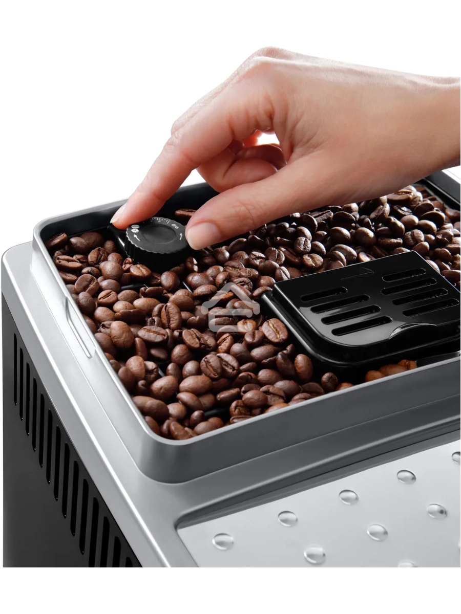 Кофемашина DeLonghi ECAM 250.31SB серебристый/черный, исп. кофе - молотый/зерновой, 1.8 л, 1450 Вт, 15 Бар