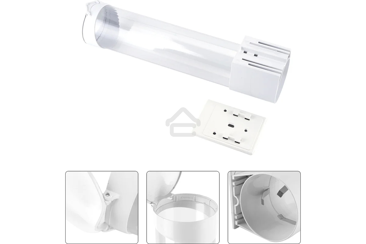 Стаканодержатель для кулера/пурифайера Aqua Work CH-1 на шурупах белый