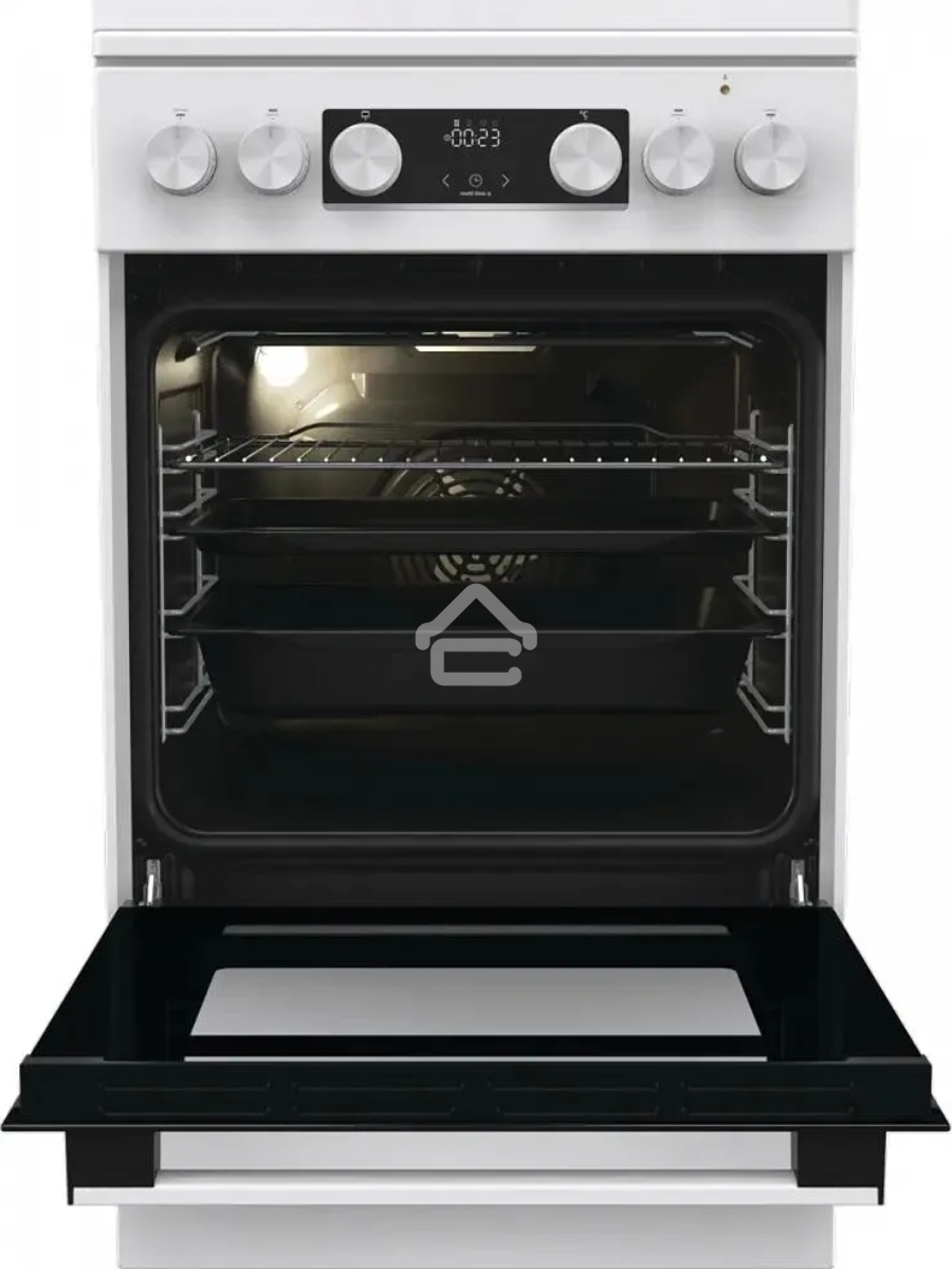 Плита комбинированная Gorenje GK5C42WF-B белый, конфорок 4 газовых, духовка 70 л, 50 см x 85 см x 59.4 см