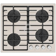 Газовая варочная панель Maunfeld EGHG.64.6CBG/G, 4 конфорки, закаленное стекло, бежевый