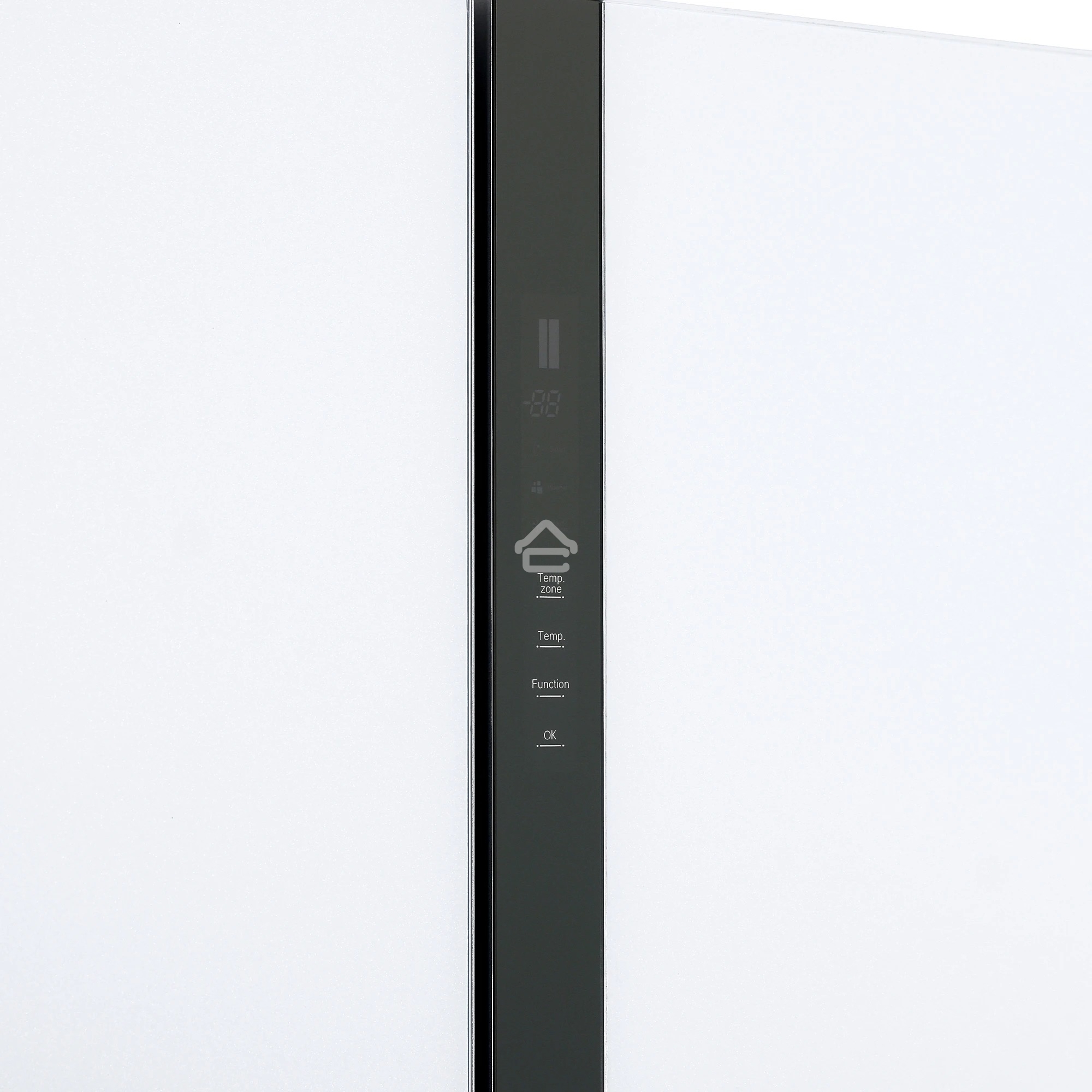 Холодильник Maunfeld MFF177NFW белый глянец двухкамерный 263/170л морозилка сбоку, No Frost, Side by Side