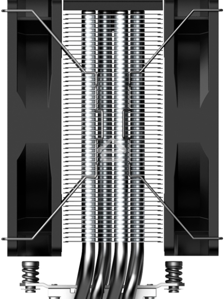 Кулер для процессора ID-COOLING SE-214-XT PLUS черный 120мм алюминий+медь 1800rpm 35.2db 4-pin 200W 150мм