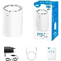 Бесшовный Mesh роутер Cudy M1800 (M1800 1-PACK) AX1800 10/100/1000BASE-TX/Wi-Fi белый