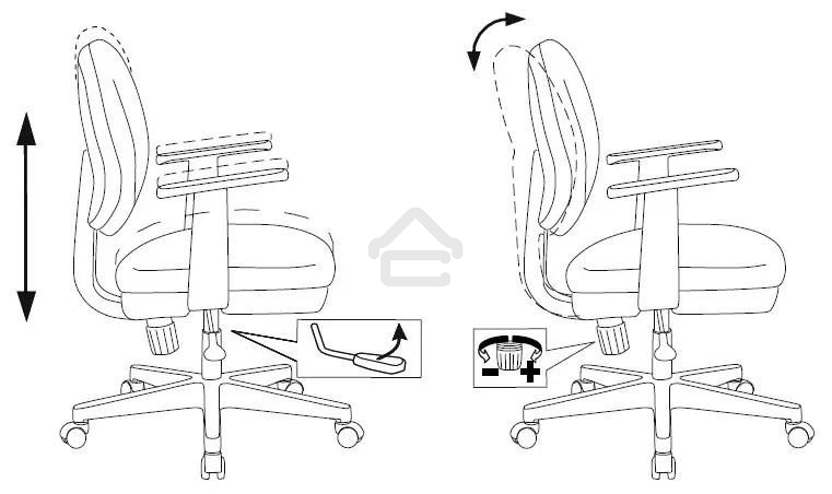 Кресло детское Бюрократ CH-W356AXSN мультиколор маскарад, крестовина пластик, пластик белый