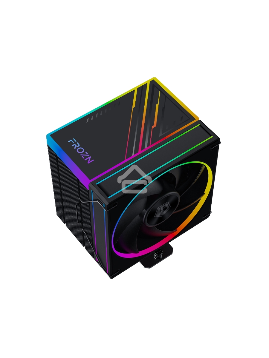 Кулер ID-Cooling Frozn A610 ARGB черный 120мм алюминий+медь 2000rpm 30db 4-pin 250W 155мм