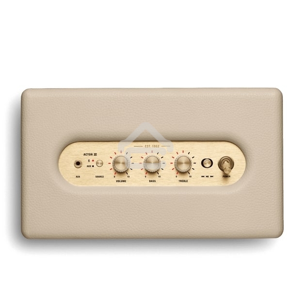 Колонка портативная Marshall ACTON III бежевый 60W 2.1 BT/3.5Jack