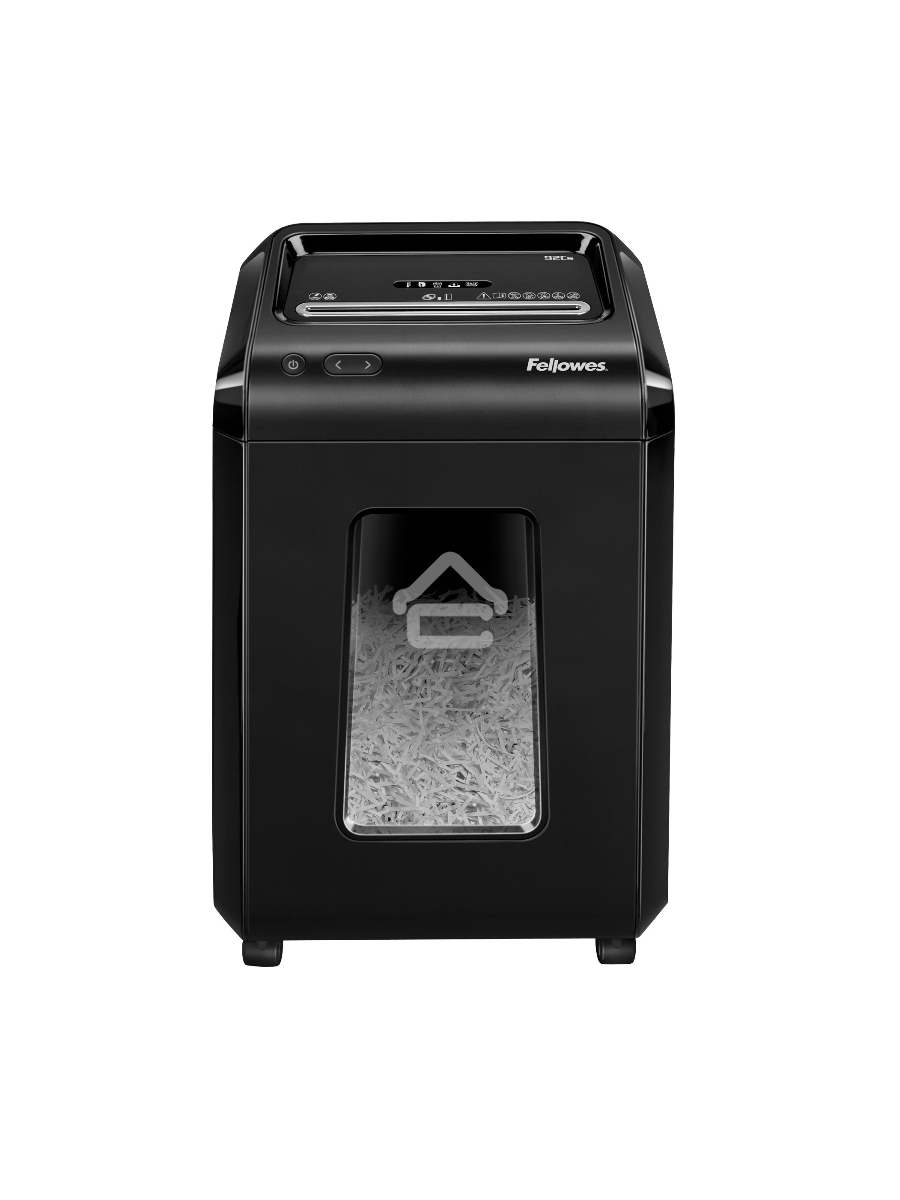 Шредер Fellowes Powershred 92Cs FS-1719301 {P-4, 4х38мм, 18лст., 25лтр., уничтожает: скобы, карты, скрепки, CD}
