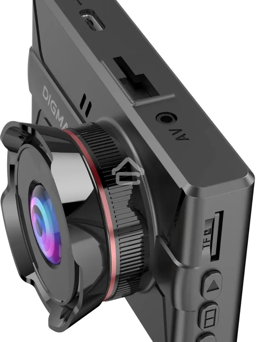 Видеорегистратор Digma FreeDrive 300W черный 4Mpix 1400x2560 130гр.