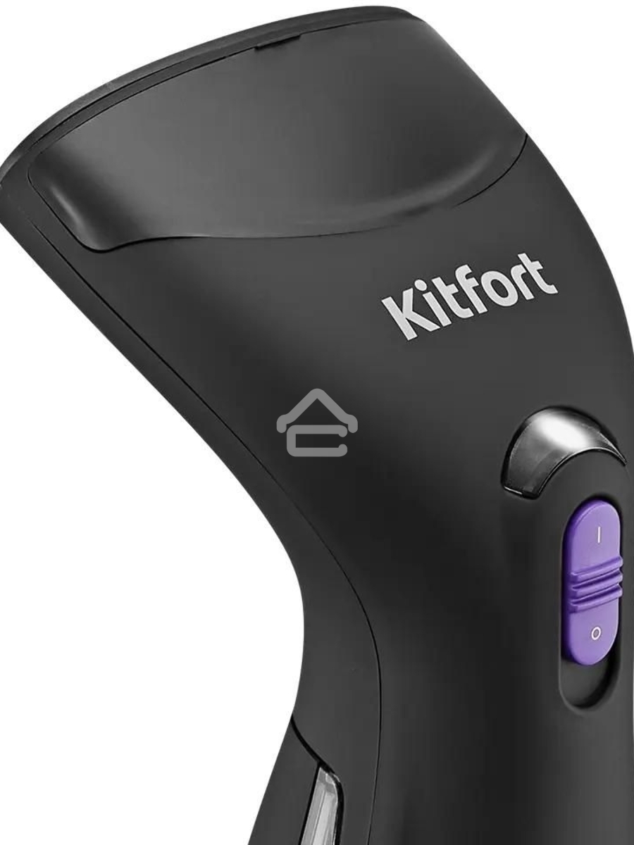 Отпариватель ручной Kitfort КТ-9199, 900Вт, черный/фиолетовый
