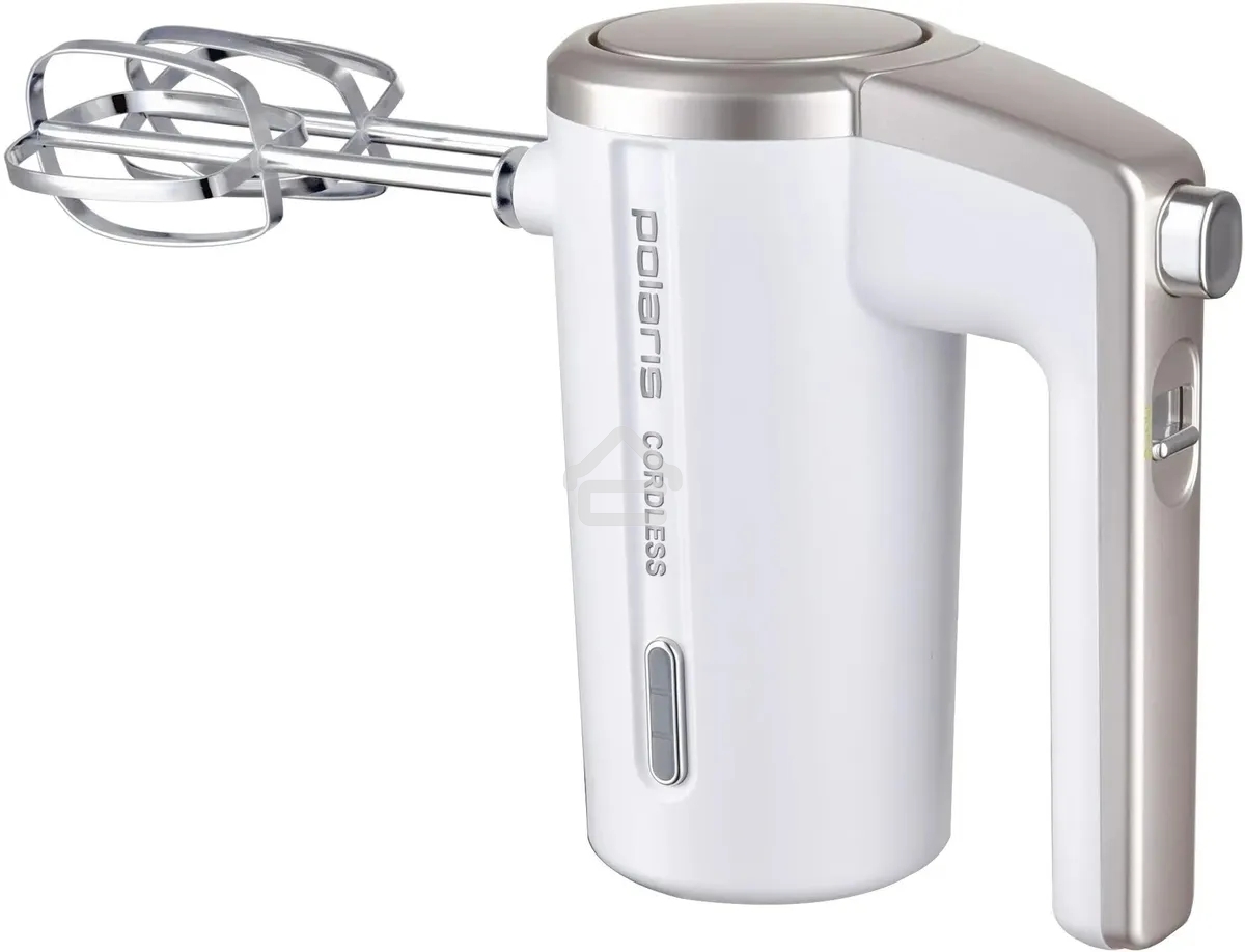 Миксер Polaris PHM-2024 CordLess беспроводной (200вт,3 скор.режима) белый