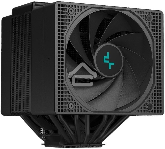 Кулер для процессора DEEPCOOL ASSASSIN IV VC VISION черный, 120 мм, алюминий/медь, 1800 об/мин, 29.3 дБ, 4 pin, 300 Вт, 172 мм