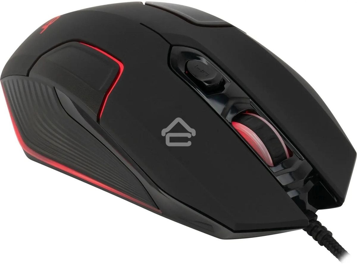 Мышь проводная Acer OMW170 черный, 3200 dpi, USB, кнопки - 6