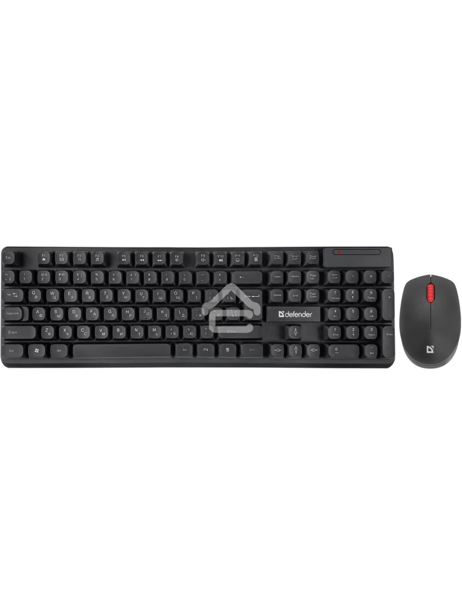 Клавиатура + мышка Defender MILAN C-992 RU BLACK