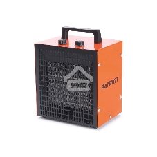 Тепловентилятор электрический Patriot PT Q 5S, оранжевый/черный, 3000 Вт, 25 м2, термостат