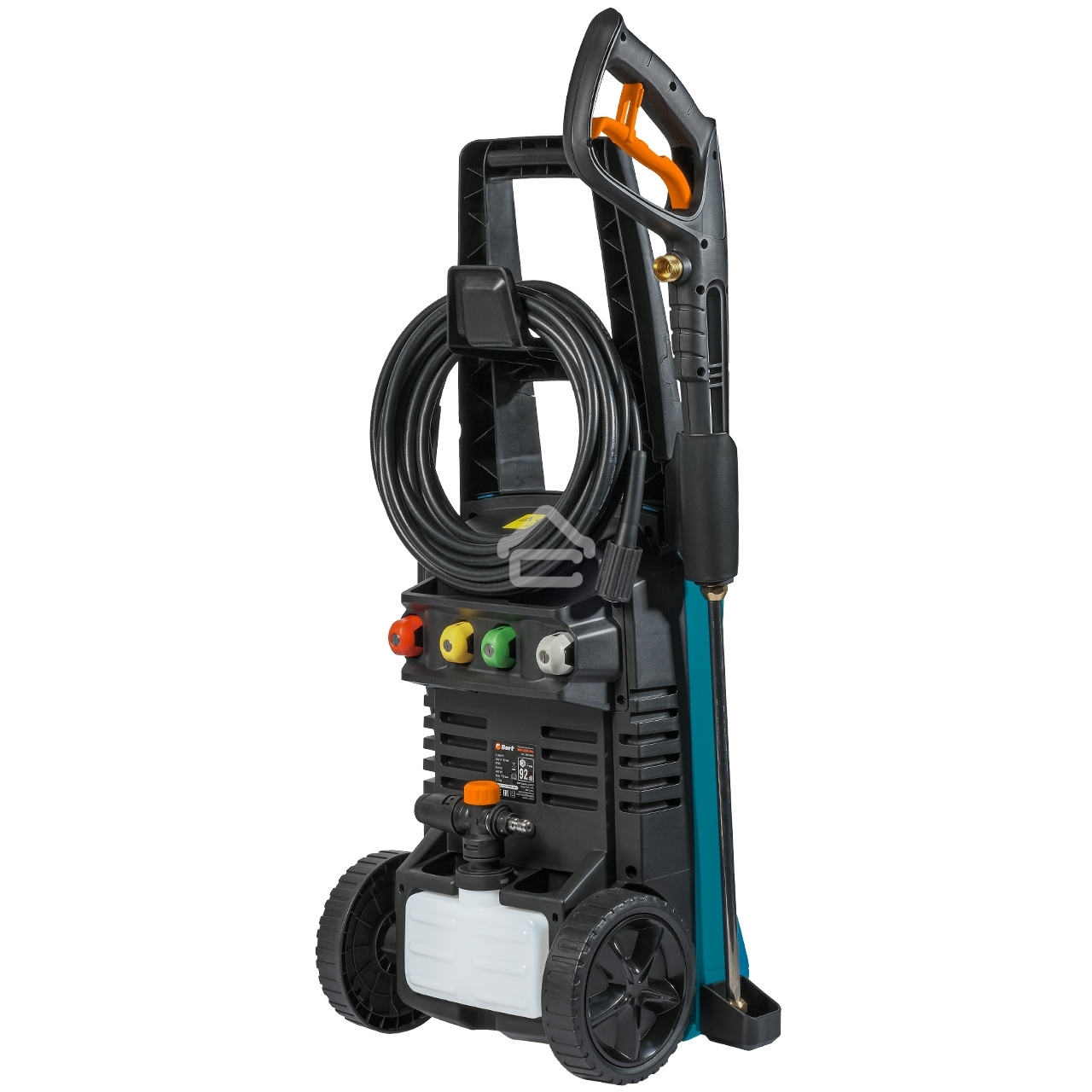 Мойка высокого давления Bort BHR-2300-PRO 93416299 2300 Вт, максимальное давление 170 бар, рабочее давление 130 бар, 8 л/мин, 7.4 кг, набор акссесуаров 10 шт