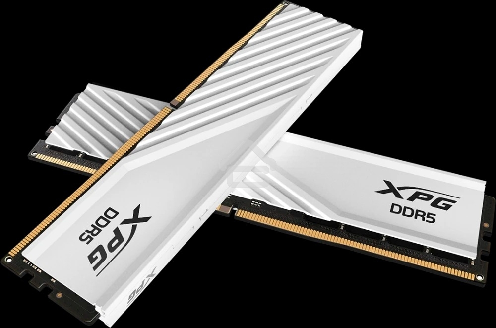 Оперативная память XPG Lancer Blade, DDR5, 32GB (2x16GB), 6000MHz, CL34, DIMM, с радиаторами, белый