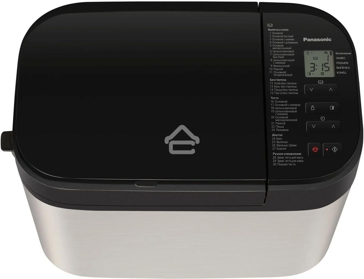 Хлебопечь Panasonic SD-YR2550STS серебристый/черный