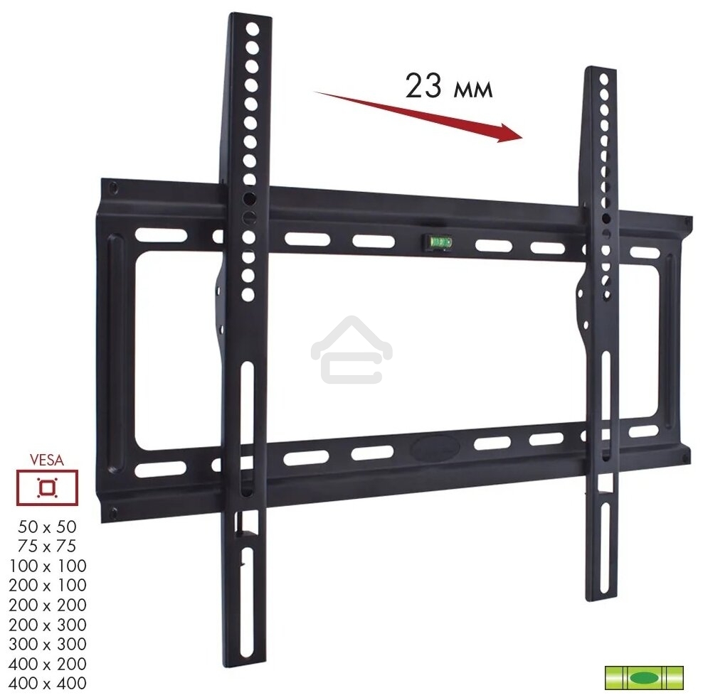 Кронштейн Kromax IDEAL-3 черный, 22