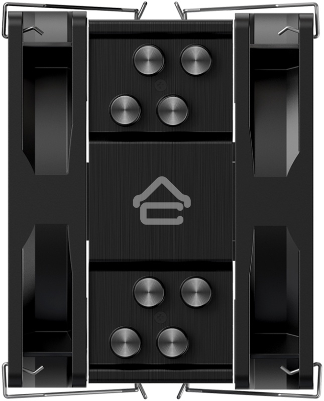 Кулер для процессора ID-COOLING SE-214-XT PLUS черный 120мм алюминий/медь 1800rpm 35.2db 4-pin 200W 150мм