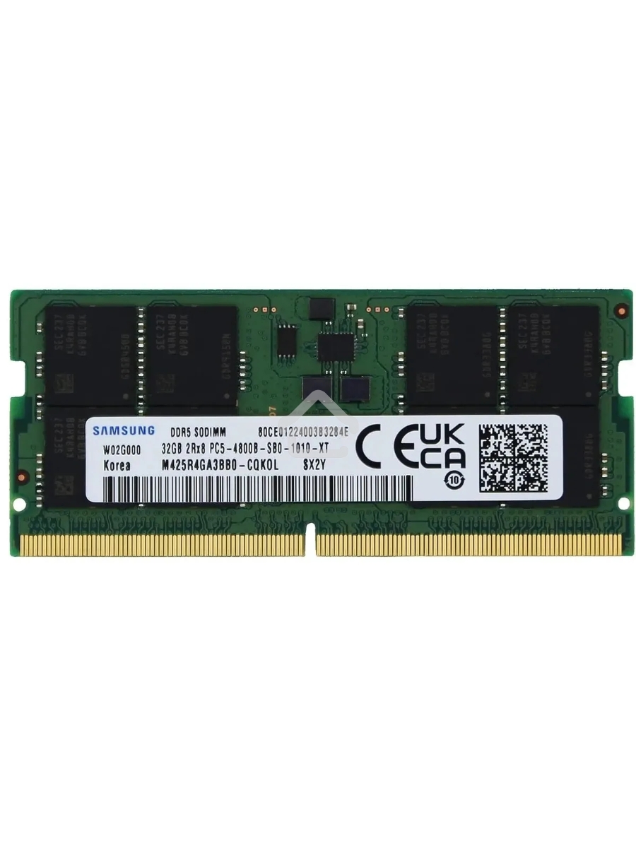 Оперативная память Samsung, DDR5, 32GB (1x32GB), 4800MHz, CL40, SO-DIMM