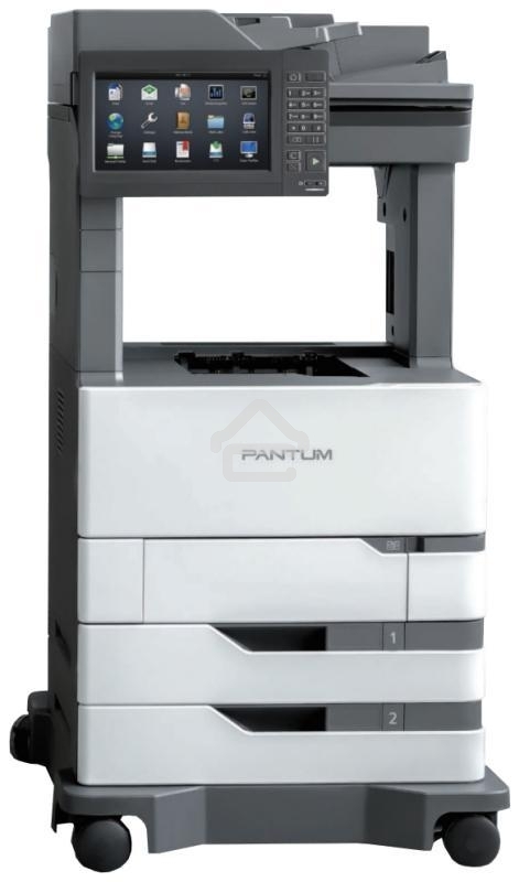 МФУ лазерное Pantum BM7800FDN, Mono laser, A4, 52 ppm (max 300000 p/mon), 1.2 GHz, 1200x1200 dpi, 2048 MB RAM, Duplex, paper tray 2*550 pages, USB, LAN, start. cartridge 11000 pages