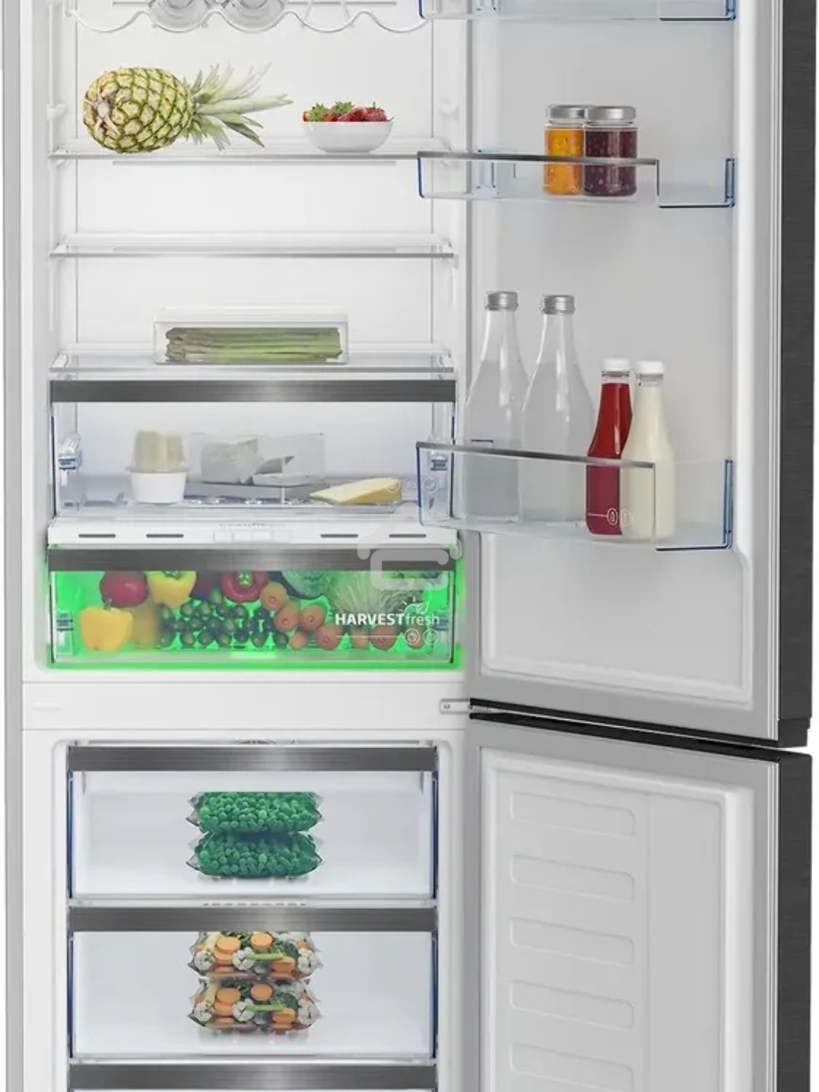Холодильник Beko B5RCNK403ZXBR антрацит двухкамерный 257/100 л морозилка снизу, No Frost
