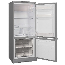 Холодильник Indesit ES 15 GA серебристый двухкамерный 189/54 л морозилка снизу, капельная система