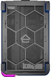 Компьютерный корпус Montech King 95 голубой без БП ATX 2xUSB3.0 1xUSB3.1 audio bott PSU
