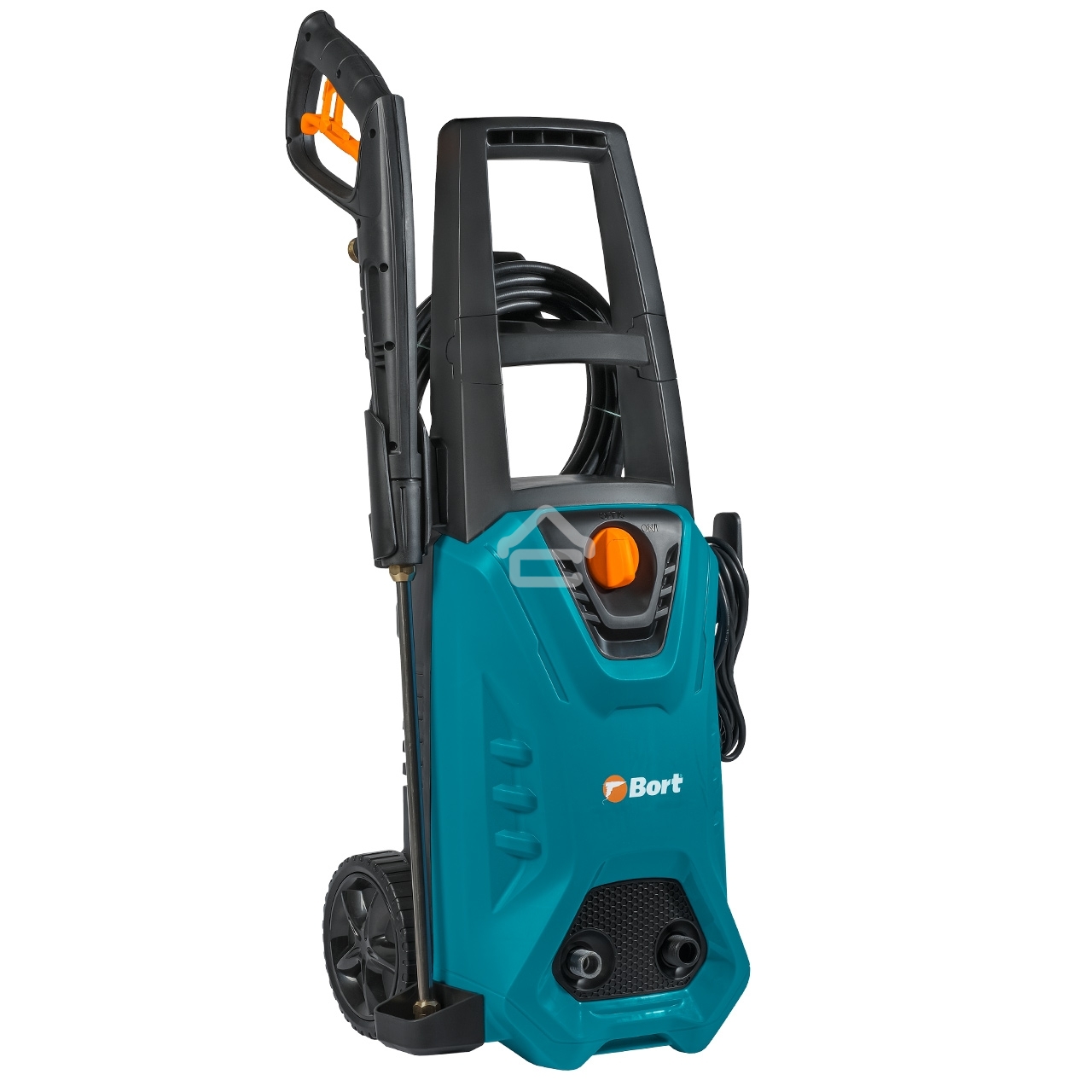 Мойка высокого давления Bort BHR-2300-PRO 93416299 2300 Вт, максимальное давление 170 бар, рабочее давление 130 бар, 8 л/мин, 7.4 кг, набор акссесуаров 10 шт