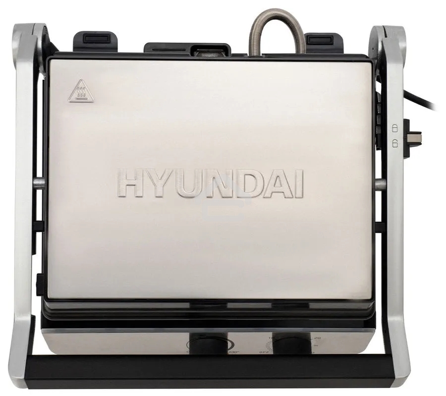 Электрогриль Hyundai HYG-5047 2200Вт черный/черный
