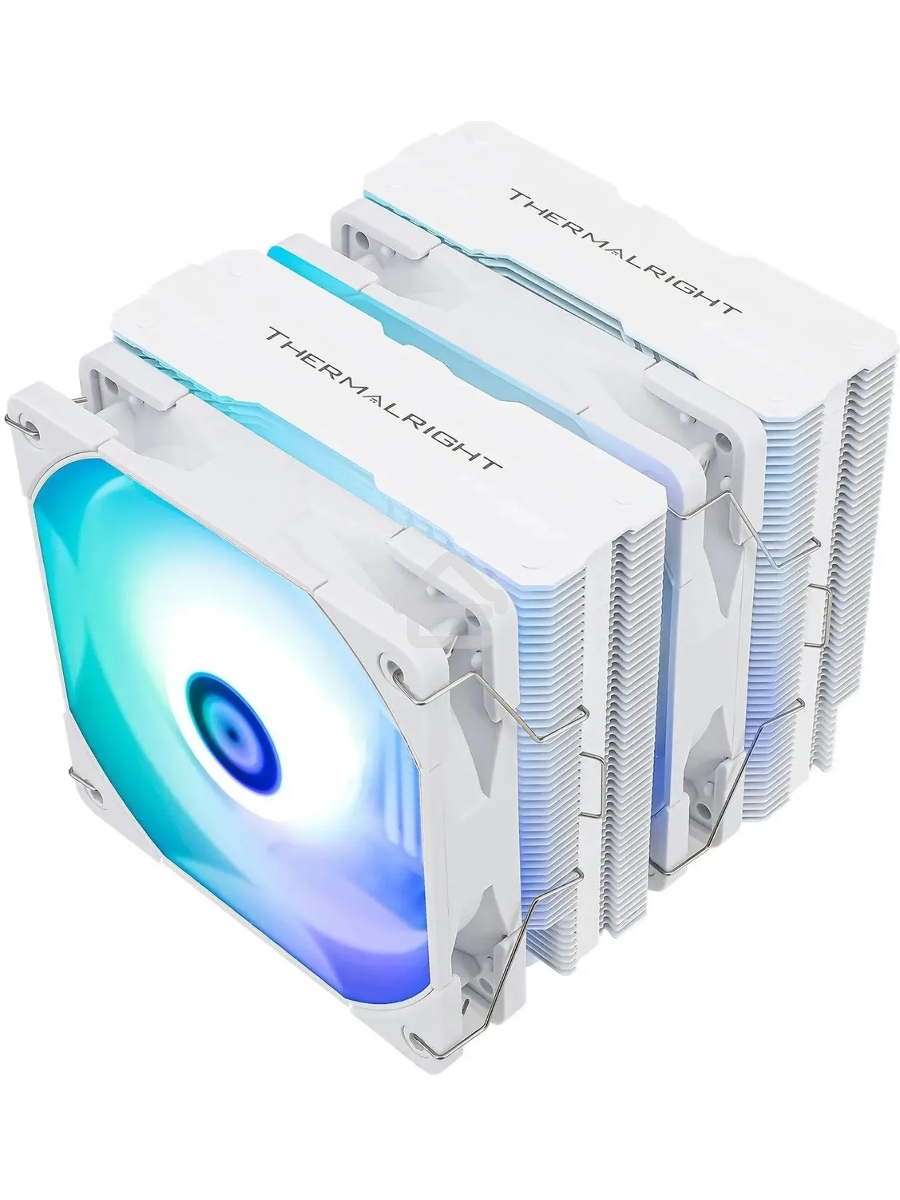 Устройство охлаждения(кулер) Thermalright Peerless Assassin 120 White ARGB Soc-AM5/AM4/1151/1200/2066/2011/1700 белый 4-pin 25.6dB Al+Cu 750gr Ret (PA120-WH-ARGB)