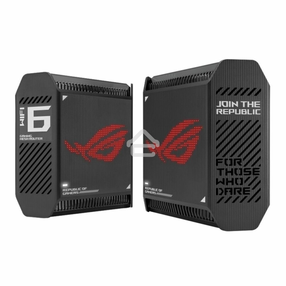 Маршрутизатор ASUS GT6/UK/13/P EU UK /черный-2-PK(90IG07F0-MU9A20 )