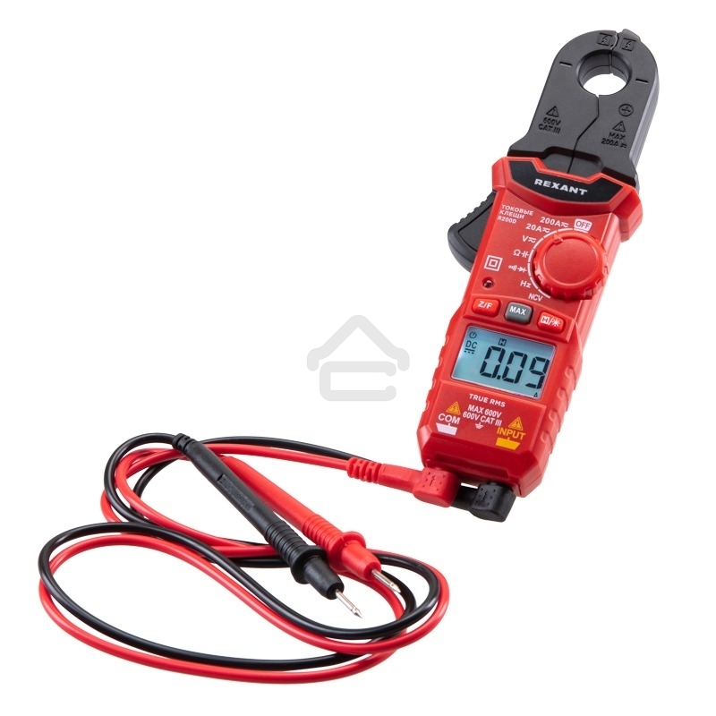 Токовые клещи Rexant R200D
