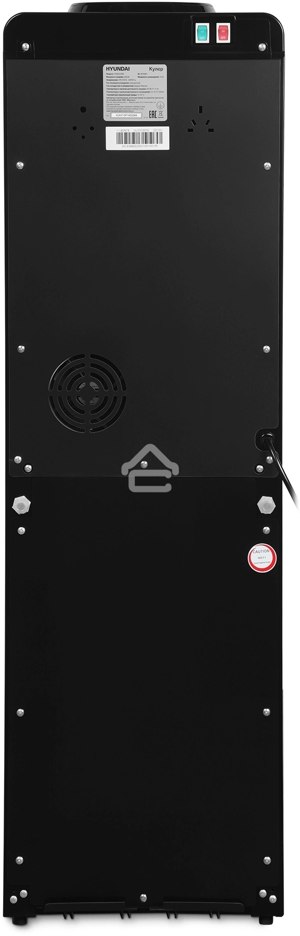 Кулер Hyundai H-WD2155E напольный, электронный, черный