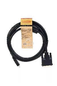 Кабель HDMI to DVI-D (19M -25M) 2м, TV-COM, 2 фильтра <LCG135F-2M>