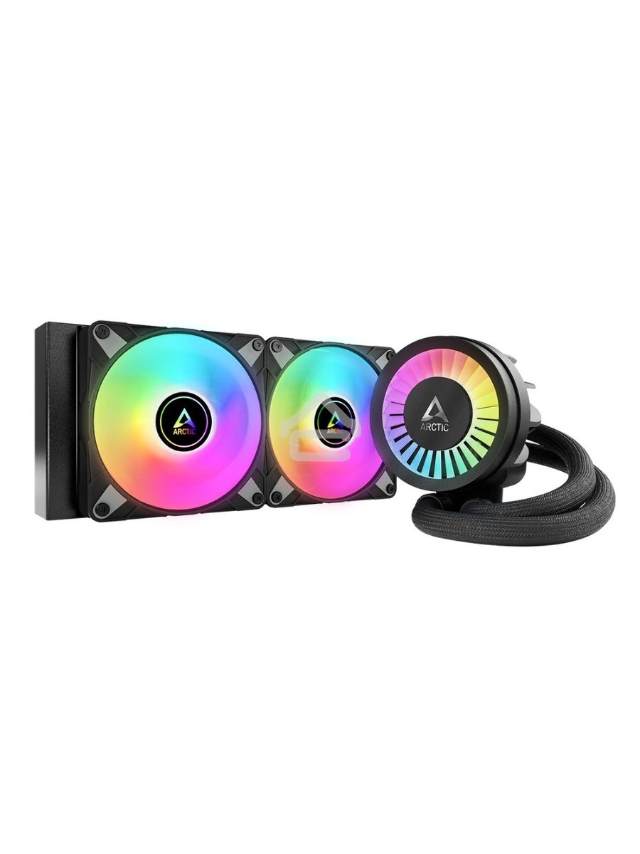 Жидкостная система охлаждения Arctic Liquid Freezer III 240 A-RGB черный, 120 мм, алюминий, 2800 об/мин, 25 дБ, 4 pin, 250 Вт
