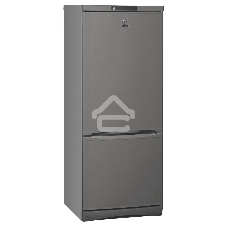 Холодильник Indesit ES 15 GA серебристый двухкамерный 189/54 л морозилка снизу, капельная система