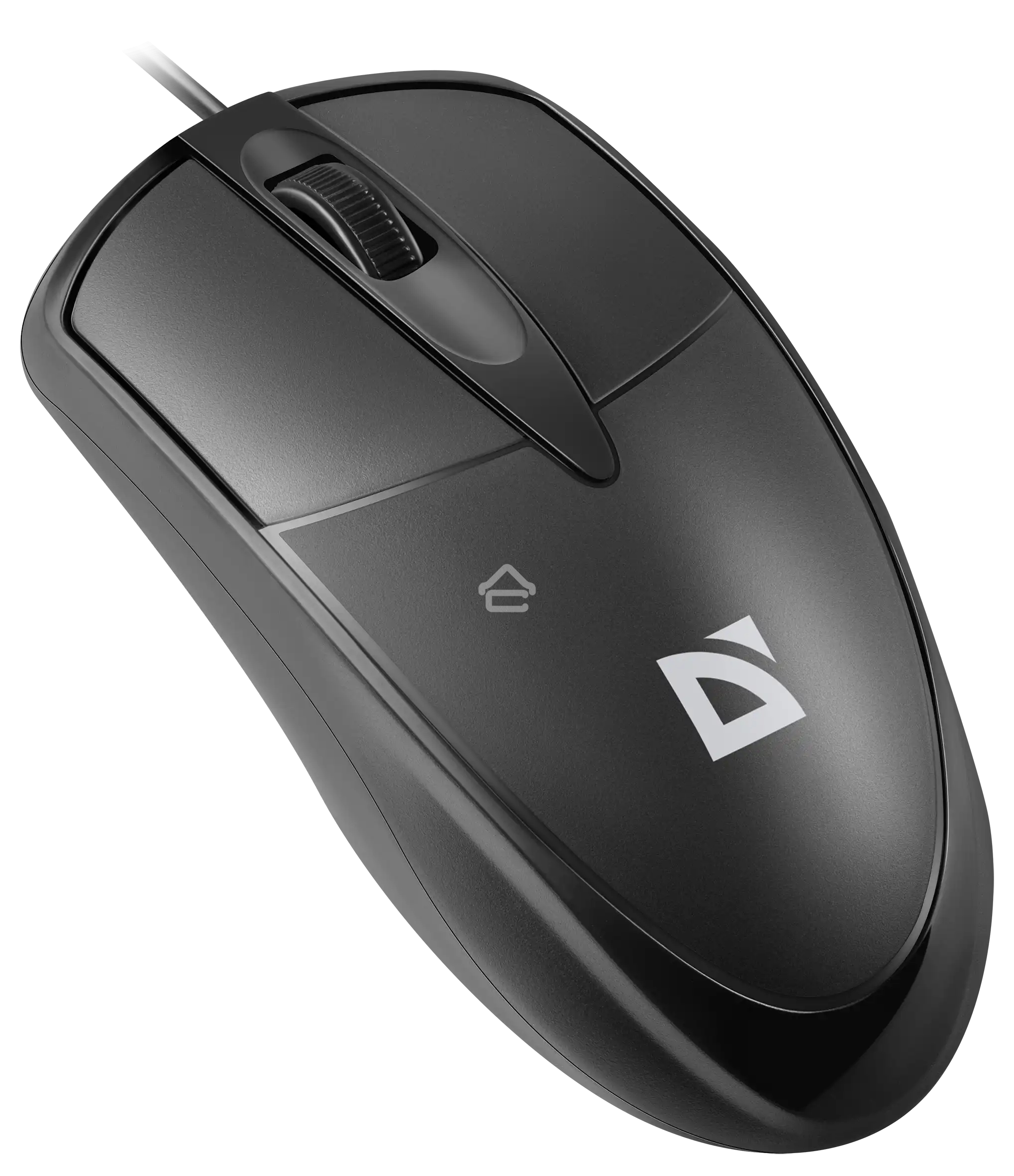 Мышь проводная Defender Trace MB-989 черный, 1000 dpi, USB, кнопки - 3