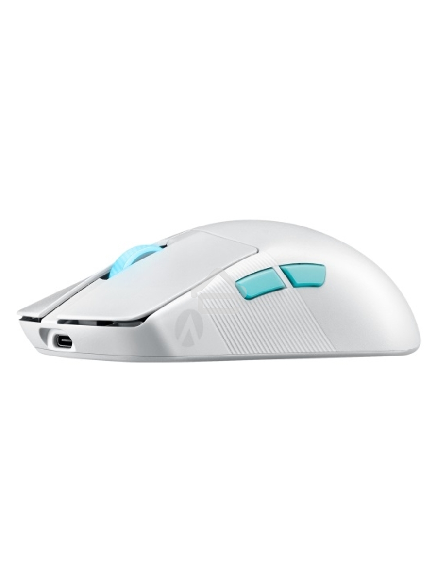 Мышь беспроводная/проводная ASUS ROG Harpe Ace Aim Lab Edition белый, 36000 dpi, радиоканал, Bluetooth, USB, кнопки - 5