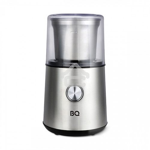 Кофемолка BQ CG1003, 200 Вт, 85 г максимальная загрузка, стальной/черный